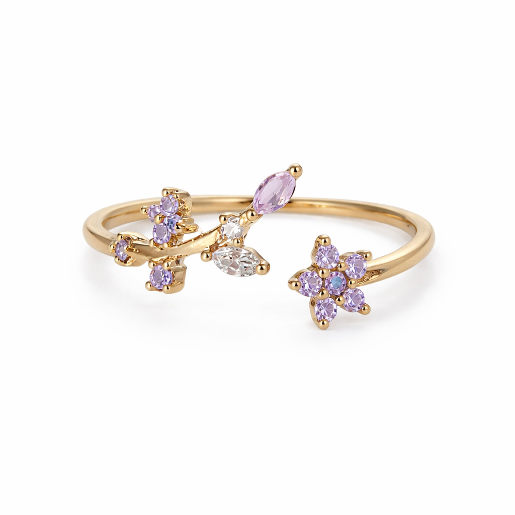 Lilac Bloom Ring